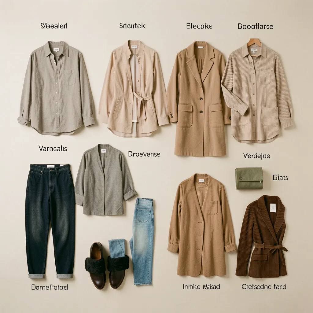 Minimalist wardrobe approach
